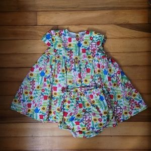 Frugi floral dress